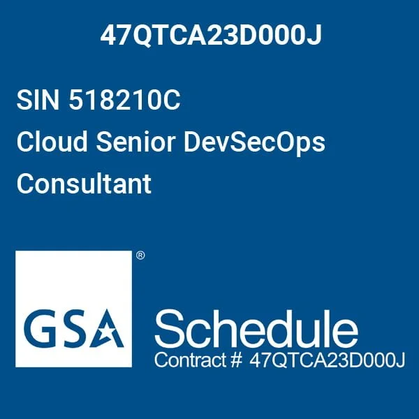 GSA SIN 518210C Cloud Senior DevSecOps Consultant