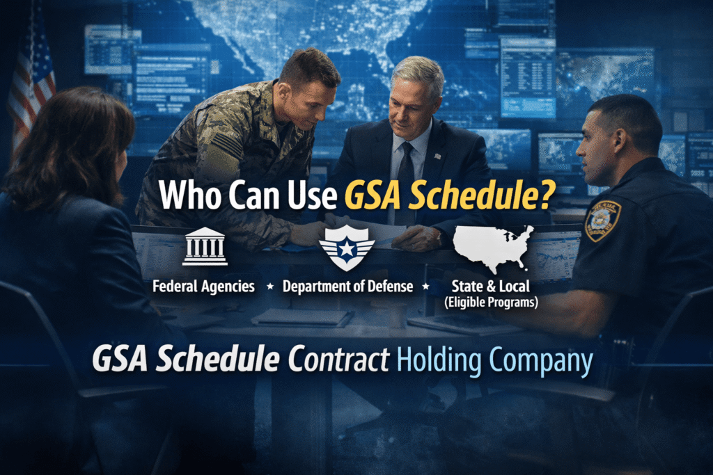 Who Can Use GSA Schedule 1 Who Can Use GSA Schedule?